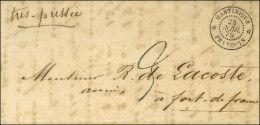 Càd MARTINIQUE / FRANCOIS Taxe Tampon 3 Sur Lettre Avec Texte Adressée à Fort De France. 1879. - SUP. - R. - Schiffspost