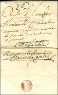 LE CAP (Jamet N° 1) Sur Lettre Avec Texte Daté De Bordeaux Le 7 Février 1764 Pour Le Cap Réexpédiée à Léogane. - TB / SU - Poste Maritime