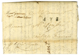 Lettre Avec Très Bon Texte Historique Daté De Philadelphie Le 10 Décembre 1791 Pour Le Cap. Au Recto, Marque Postale D'e - Poste Maritime