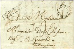 JEREMIE (Jamet N° 3) Sur Lettre Avec Texte Daté De Jérémie Le 3 Juin 1788 Pour Grenoble, Au Recto Marque Postale D'entré - Poste Maritime