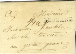 LEOGANE (Jamet N° 6) Sur Lettre Avec Texte Daté '' à La Petite Plaine Le 1 Novembre 1786 '' Pour Grand Goave. - TB / SUP - Poste Maritime