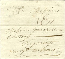Pt GOAVE (Jamet N° 2) Sur Lettre Avec Texte Daté Petit Goave Le 11 Septembre 1781 Pour Port Au Prince. - SUP. - R. - Poste Maritime