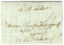 Lettre Avec Très Bon Texte Daté De Port Au Prince Le 12 Octobre 1790 Pour La Rochelle. Au Recto, Marque Postale D'entrée - Entry Postmarks