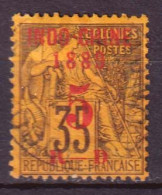 Indocina 1889 Y.T.1 O/Used VF/F - Unused Stamps