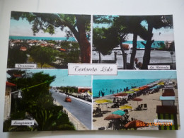 Cartolina "TORTORETO LIDO Vedutine Ediz. Bar Pensione La Sirenetta - Tortoreto - Trapani