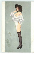 N°6314 - Art Nouveau - Raphaël Kirchner - Femme - La Première Voilette - Kirchner, Raphael