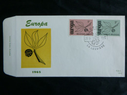 1965 1342-1343 FDC  ( La Louviere)  : " Europa 65 " - 1961-1970