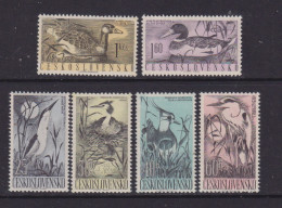 CZECHOSLOVAKIA  - 1960 Water Birds Set Never Hinged Mint - Unused Stamps