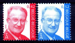 Belgium 2002 Belgica / King Albert Definitives MNH Rey Alberto Serie General / Hr23  5-23 - Royalties, Royals