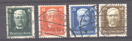 Allemagne  -  Reich  :  Mi  403-06  (o) - Used Stamps