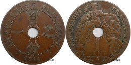 Indochine - Colonie Française - 1 Centime 1914 A - TTB/XF45 - Mon6305 - French Indochina