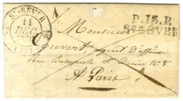 P.13.P. / ST SEVER Càd T 12 ST SEVER (13) Sur Lettre Avec Texte Pour Paris. 1830. - TB / SUP. - R. - Other & Unclassified