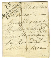 13 / Cambremer / LISIEUX Sur Lettre Avec Texte Daté 1828 Pour Caen. - SUP. - Autres & Non Classés