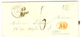 13 / Ryes Càd T 15 BAYEUX (13) Sur Lettre Avec Texte Daté 1841 Pour Paris. - SUP. - R. - Other & Unclassified