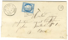 GC 6336 / N° 60 Càd T 17 CESNY-BOIS-HALBOUT (13) Sur Lettre Pour Caen. 1876. - TB / SUP. - R. - Sonstige & Ohne Zuordnung