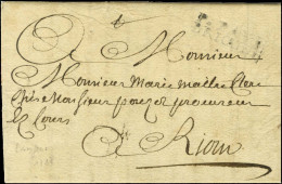 P.PAYE / BRIOUDE (L N° 4) Sur Lettre Avec Texte Daté Du 18 Juillet 1787 Pour Riom. - TB. - RR. - Autres & Non Classés