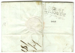 DEB. 41 / BRIOUDE Sur Lettre Avec Texte Daté 1812. - SUP. - Other & Unclassified