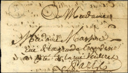 Lettre En Port Payé Avec Texte Daté 1762 Remise Au Facteur B / 1 Pour Paris. - TB. - R. - Sonstige & Ohne Zuordnung