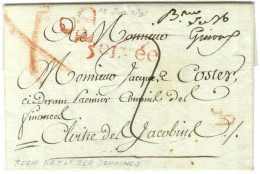 Lettre En Port Dû Avec Texte Daté 1791 Remise Au Boitier Pour Le Cloître Des Jacobins à Paris. - TB / SUP. - Sonstige & Ohne Zuordnung