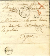 Lettre En Port Dû Remise Au Boitier J / 51 Pour Paris. 1787. - TB / SUP. - R. - Other & Unclassified