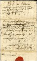 DÉB DE STRASBG + '' Déb De Chauny '' + '' Débourcés De Chagny '' Sur Lettre Avec Texte Daté D'Agen Le 4 Janvier 1776. Ra - Autres & Non Classés
