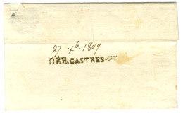 DÉB.CASTRES.77 Sur Lettre Sans Texte Datée Du 27 Décembre 1809. - TB / SUP. - Autres & Non Classés