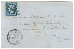 PC 4099 / N° 14 Càd T 22 SOUAL-L'ESTAP (77) Sur Lettre Pour Sorèze. 1860. - TB / SUP. - R. - Autres & Non Classés