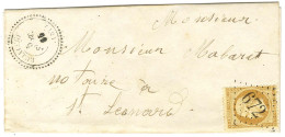 GC 672 / N° 21 Càd T 22 BUJALEUF (81) Sur Lettre Locale Pour Saint Léonard. 1865. - TB / SUP. - Other & Unclassified