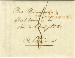 N° 4 / GRANDE-ARMÉE Rouge Sur Lettre Avec Texte Daté De Cassel Le 27 Juillet 1808 Pour Paris. - TB. - Army Postmarks (before 1900)