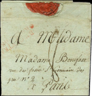 Bau CENTRAL / GRANDE-ARMÉE Rouge Sur Lettre Avec Très Bon Texte Daté De Moscou Le 18 Septembre 1812 Pour Paris. - TB. -  - Armeestempel (vor 1900)