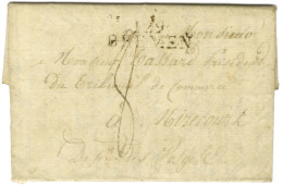 129 / BREMEN Sur Lettre D'un Soldat Avec Très Bon Texte Daté Du 19 Février 1812 Adressée à Mirecourt Par La Poste Civile - Army Postmarks (before 1900)