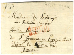 BAMBERG + P.P. Sur Lettre D'un Soldat Avec Très Bon Texte Daté Du 6 Juillet 1813 Adressée à Saint Germain En Laye Par La - Armeestempel (vor 1900)