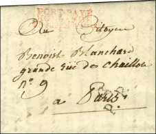 PORT-PAYÉ / HOLLANDE / TROUPES Foises Rouge Sur Lettre Avec Texte Daté De La Haye. 1799. - TB / SUP. - R. - Bolli Militari (ante 1900)