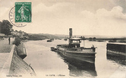 FRANCE - La Cave - Vue Sur L'Ecluse - Bateaux - Le Port - Animé - Carte Postale Ancienne - Narbonne