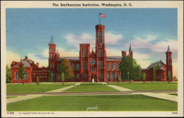 WASHINGTON D.C 1940-1950 "The Smithsonian Institution" - Washington DC