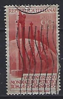 Italy 1955  Welt-Erdol-Kongress (o) Mi.942 - 1946-60: Used