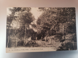 St Léger En Yvelines - L'entrée De La Foret - St. Leger En Yvelines