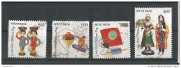 India -  2010 - Children's Day - SET  -  Used. ( Condition As Per Scan ) ( OL 10/11/2013 ) - Gebruikt