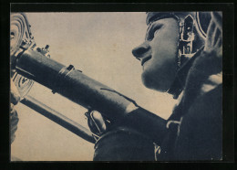 AK MG-Schütze Verteidigt Das Flugzeug Gegen Einen Angriff  - 1939-1945: II Guerra