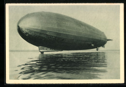 AK Wasserlandung Des Graf Zeppelin Auf Dem Bodensee  - Dirigeables