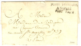 POSTE FRANCAISE / A NAPLES + PORT PAYÉ Sur Lettre Avec Texte Daté Du 1 Février 1808 Pour Paris. - TB / SUP. - Autres & Non Classés