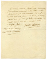 AUDOIN François Xavier (1766-1837), Magistrat Et Homme Politique. - Sonstige & Ohne Zuordnung