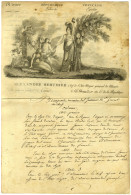 BERTHIER Alexandre, Prince De Wagram (1753-1815), Maréchal D'Empire. - Andere & Zonder Classificatie