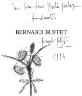 BUFFET Bernard (1928-1999), Peintre. - Autres & Non Classés