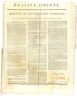 BULLETIN DE LA CONVENTION NATIONALE. - Other & Unclassified