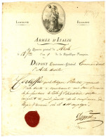 DUPONT DE L'ÉTANG Pierre Antoine (1765-1840), Général Et Homme Politique De La Révolution Et De L'Empire. - Sonstige & Ohne Zuordnung