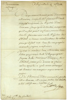 SÉGUR Philippe Henri, Marquis De (1724-1801), Maréchal De France. - Andere & Zonder Classificatie