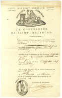 TOUSSAINT LOUVERTURE (1743-1803), Général Et Gouverneur De Saint-Domingue. - Otros & Sin Clasificación