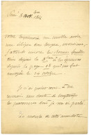 VIGNY Alfred De (1797-1863), Poète. - Otros & Sin Clasificación