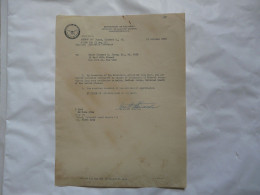 VIEUX PAPIERS - DEPARTMENT OF THE ARMY 1952 - Historische Dokumente